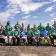 A group photo of the Forum Fisheries Committee Ministerial at the conclusion of the three-day meeting in Niue.