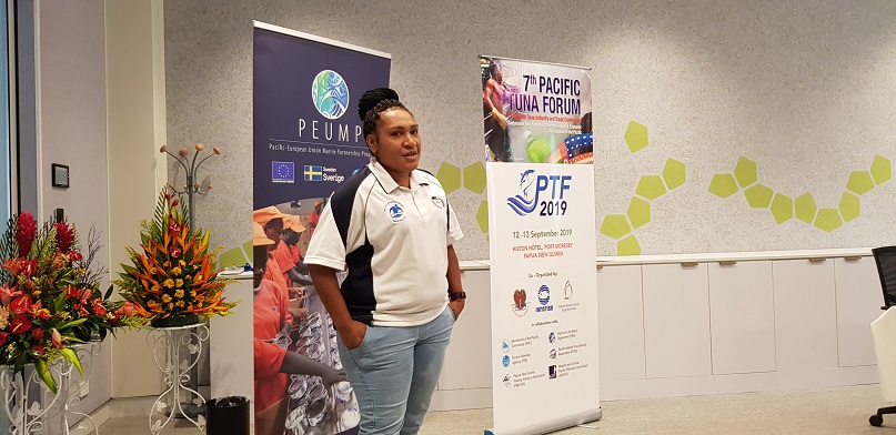 Pacific Island Fisheries Observer Rachael Luru